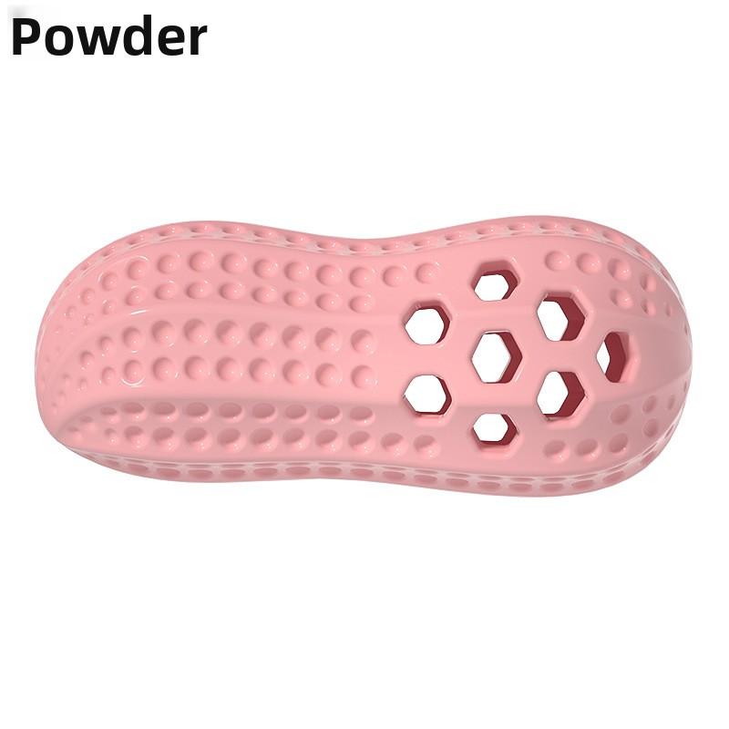 Pet Toys, Sound-making Toys, Peanut-shaped Dog Toys, Leak-proof, Biting and Teething Simulation Toys