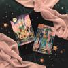 Celestial Carnival Tarot 10.3*6 Cm Complete Tarot with 78 Cards, Indie Unique Oracle Deck