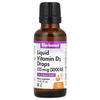 Bluebonnet Nutrition Liquid Vitamin D3 Drops, Citrus Flavor, 5000 IU, 1 fl oz (30 ml)