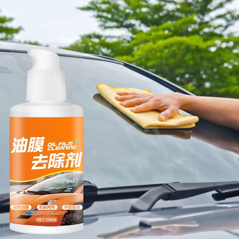 Olej do szyb samochodowych Środek do czyszczenia szyb samochodowych Środek do usuwania filmu olejowego z szyb samochodowych Krem do czyszczenia szyb samochodowych Środek do usuwania smug i plam wodnych Szyba samochodowa