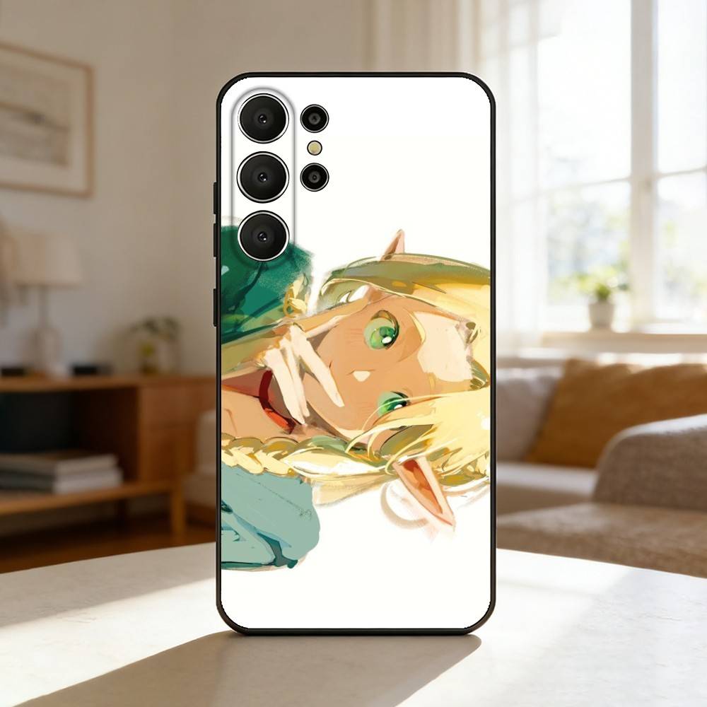 Delicious in M-Marcille D-Donato Dungeon Phone Case For Samsung S26,S25,24,23,22,30,21,10,9,Ultra,Plus,Lite,Black Soft Case Samsung S22ULTRA5G