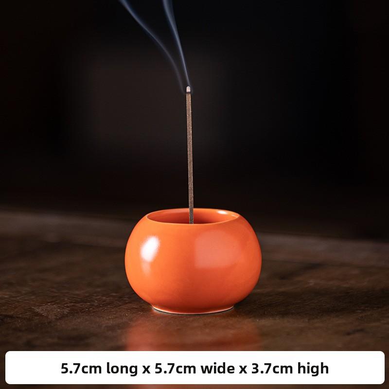 Ceramic Small Incense Burner Incense Burner Line Incense Insert Incense Seat Tea Table Ornament