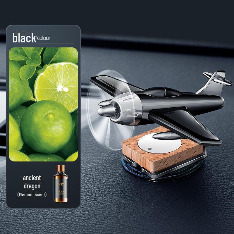 Solar-Powered Car Aromatherapy Ornament: Long-Lasting Fragrance with High-End Aircraft Design