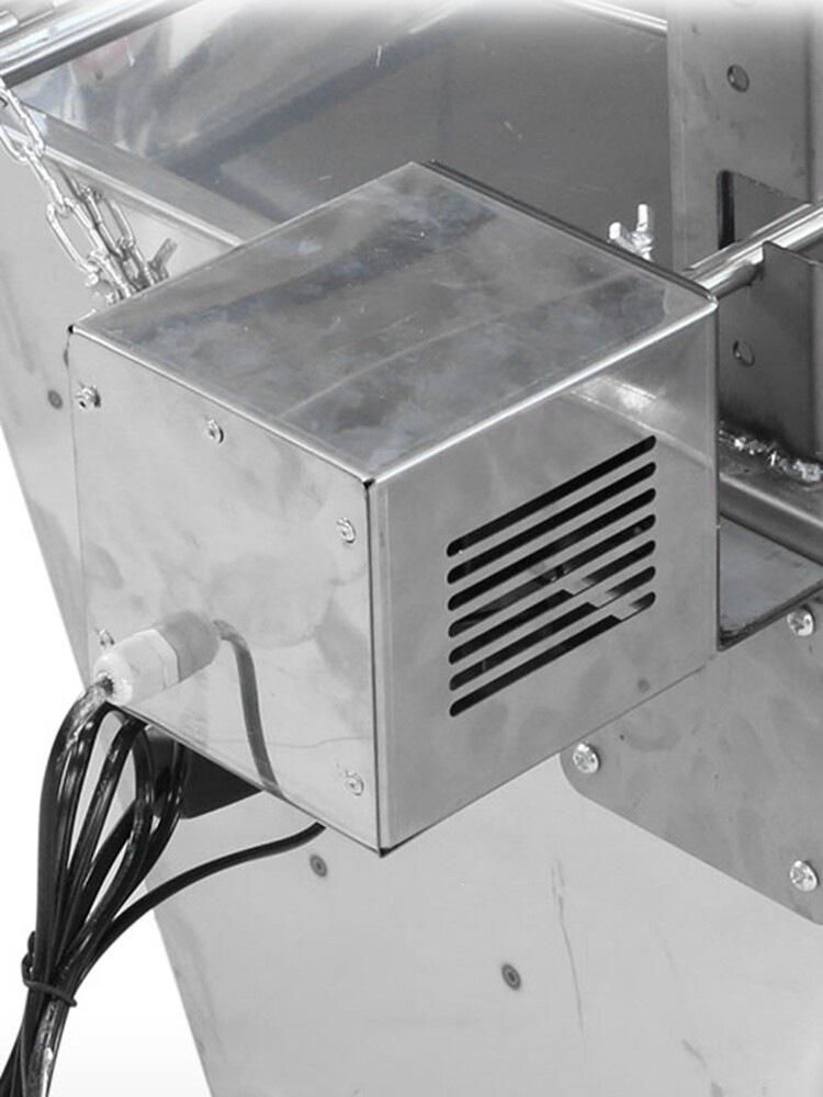 Automatic Stainless Steel Rotating BBQ Grill for Whole Lamb or Pig