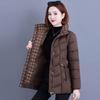 Women’s Short Windproof Thicken Warm Winter Jacket For Mom