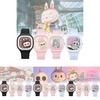 Trendy Dětské hodinky s kresleným motivem Bubble Mart Vysoce kvalitní měkký silikonový řemínek