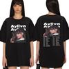 2025 Ayliva Y2K T Shirt Men Women Harajuku Summer Oversized Comfort T Shirts Short-sleeved Aesthetic Casual Cotton Hip Hop Tops