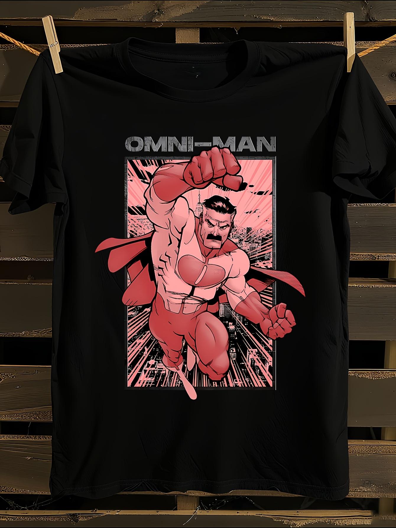 Invincible Omni-Man 100% Cotton Tshirt XXXXL