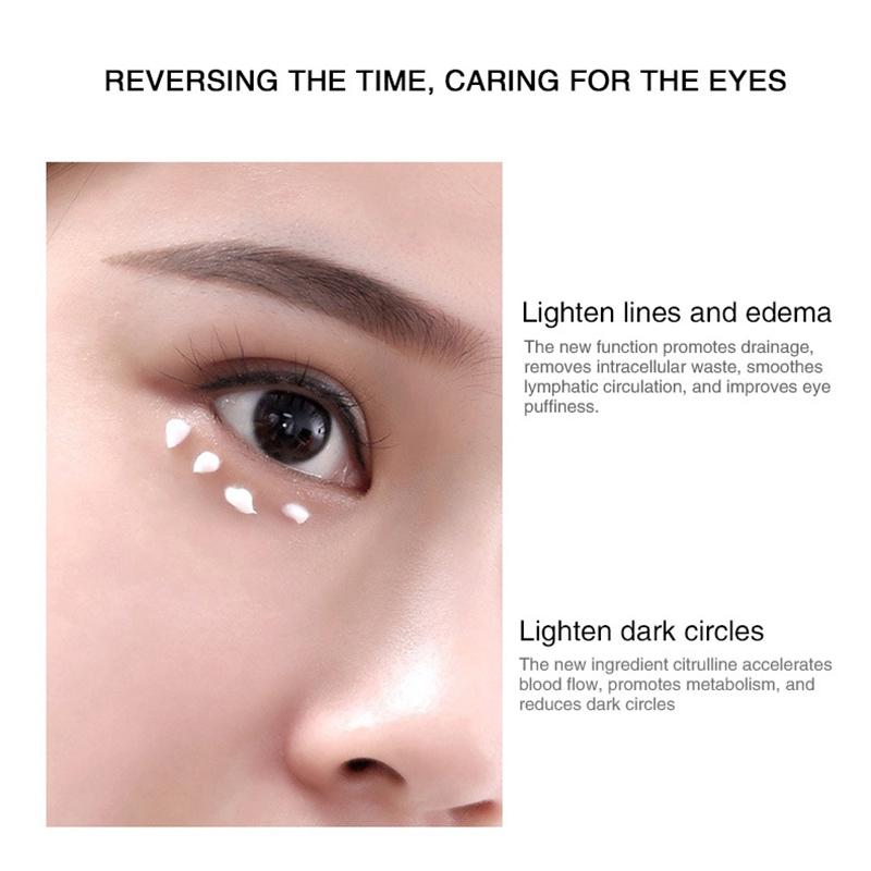 Snail Eye Cream Nourishing Dry Skin Fade Fine Lines Brighten Eye Collagen Cream Remove Dark Circles Eye Bags Skin Care Eye Bal