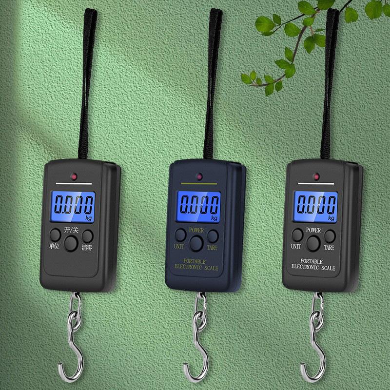 Portable Electronic Scale Kilogram Scale Portable Portable Scale Small Electronic Scale Weighing Food Weighing Luggage Scale Gram Scale