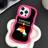 Kurdistan Flag Wavy Edge TPU Mobile Phone Case for iPhone 17 16 15 14 13 12 11 Air Pro Max Plus Colorful Cover