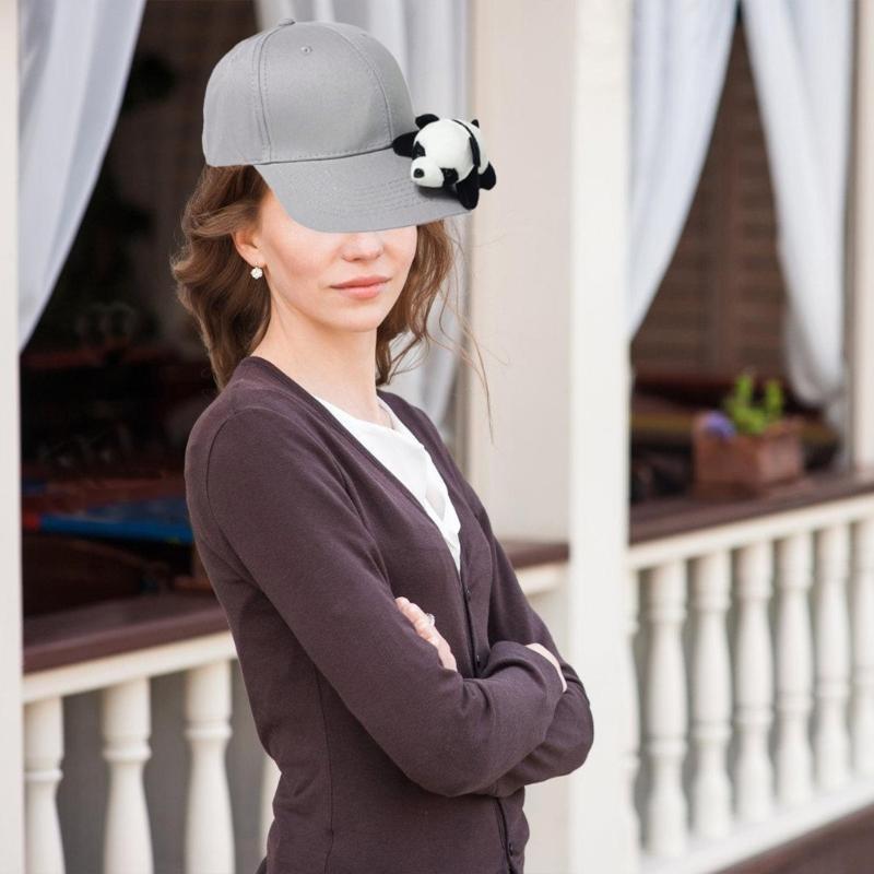 Popular Panda Dolls Baseball Caps For Teens Adult Breathable Cotton Baseball Hat Adjustable Hat For Daily Wear Sport Hat