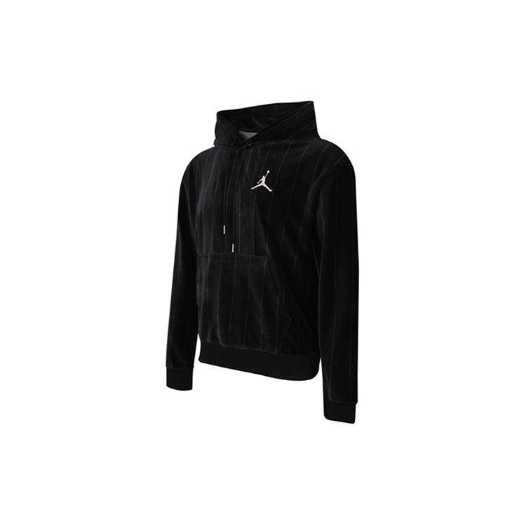 Jordan Sweatshirts Men's Black Hooded Moderate Regular CD5740-010
