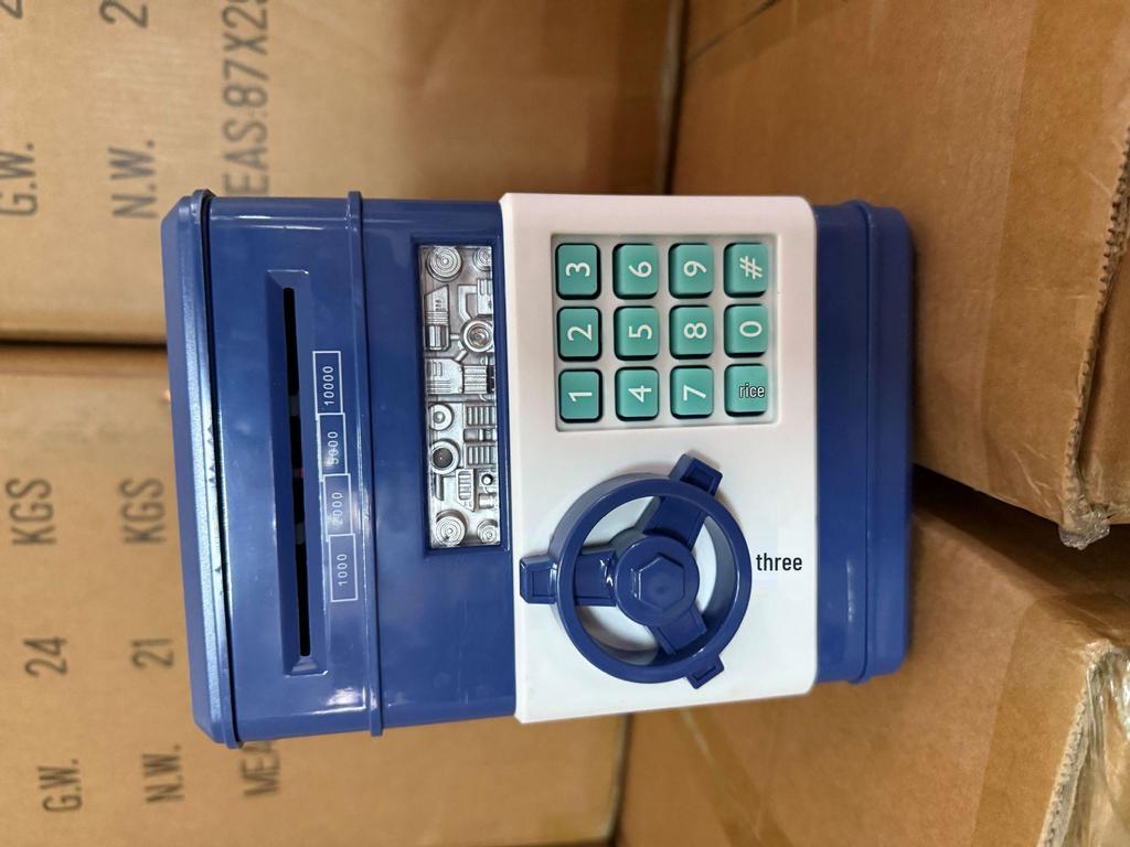 Children's Mini Coin Bank: Safe and Interactive Savings Toy for Early Education