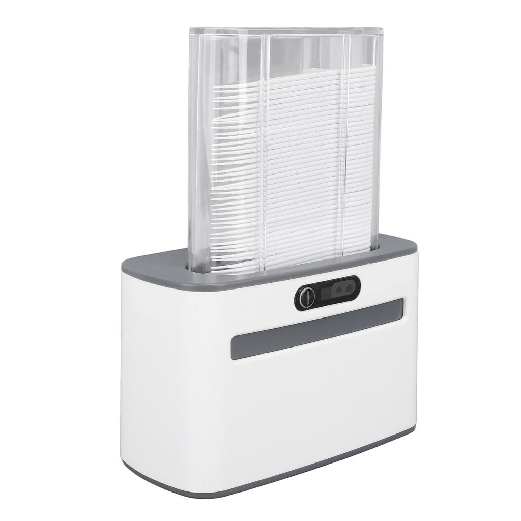 Automatic Floss Pick Dispenser Infrared Sensing Auto Electric Dispensing Floss Holder with 100 Flossers