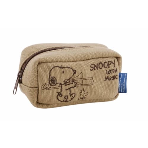 SNOOPY With MUSIC S/N Snoopy Mouthpiece Pouch for Brass Trombone TBBGB