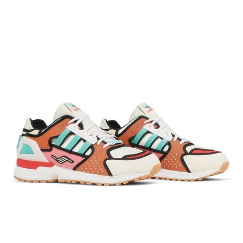 

adidas The Simpsons x ZX 10000 A-ZX Series - Krusty Burger H05783 EU 41 кремовый/белый