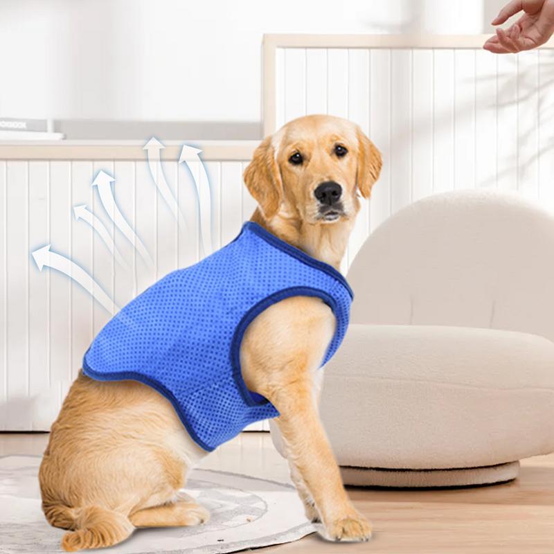 Breathable Dog Vest Breathable Quick-Drying Cooling Vest Comfortable Skin-Friendly Dog Vest Fashionable Pet Clothing For Outdoor