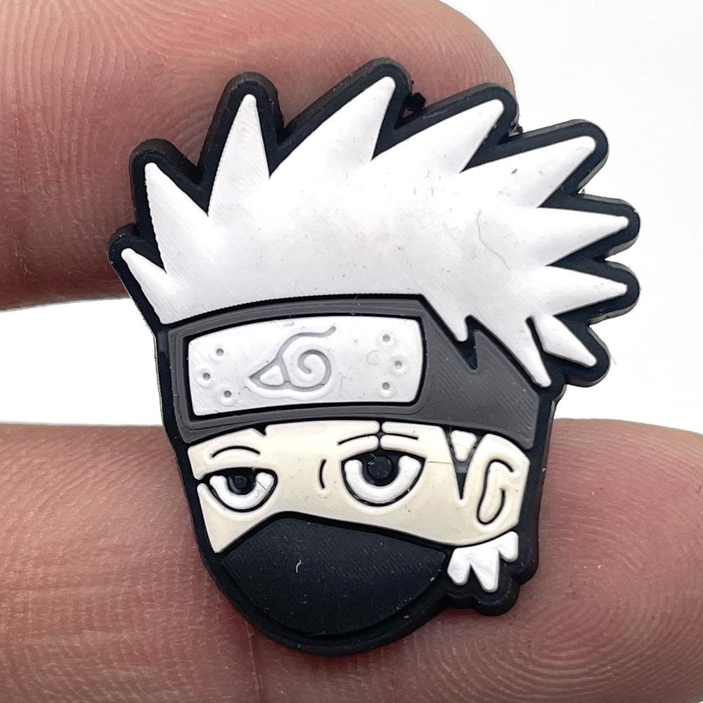 Naruto Series Detachable Clog Shoe Decorative PVC Flower Buckles
