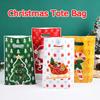 50pcs/100pcs Cookies Candies Pouches New Year Celebrate Tote Bags Party Pearlised Film Gift Packaging Random
