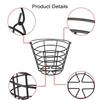 Metal Wire Golf Ball Basket Comfortable To Hold Stackable Utility Storage  Suitable for Home Organization