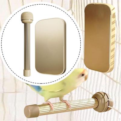 Heated Bird Perch Stand Warmth Comfortable Parrot Warmer for Indoor Outdoor Cold Weather