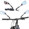 Espejo de Seguridad Giratorio 360 Grados con Mango Largo para Diversas Bicicletas
