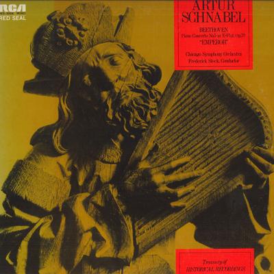 LP Schallplatte ARTUR SCHNABEL, FREDERICK STOCK, CH - Beethoven: Klavierkonzert Nr.. 5 Emp RED2004 RCA 1972 Japan Klassisch Gebraucht