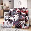 Fumetti Cartoon Mo Dao Zu Shi Wei Wuxian Coperta di flanella Divano Ragazza Casa calda Lan Wangji Coperta Regalo Personalizza Biancheria da letto donna