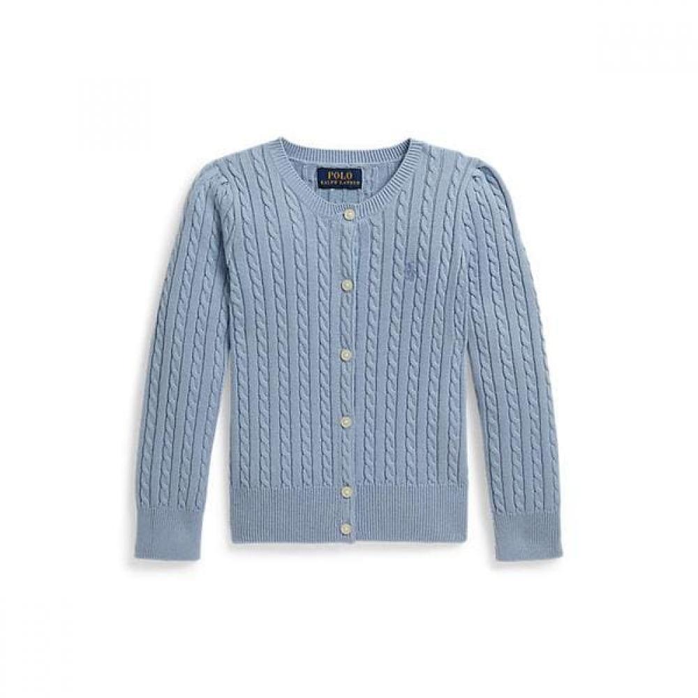 Polo Ralph Lauren Girls 2 6 Mini Cable Cotton Cardigan Cwposwer6820606400 3