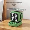 Little Magic Cube Smart Bluetooth Speaker with Magnetic Wireless Charger, Alarm Clock, White Noise, and Retro Design