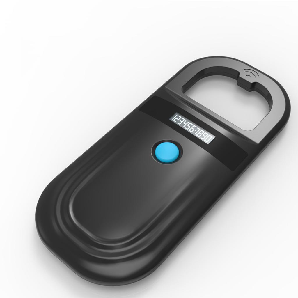 Microchip Scanner For Pets Bt 4.0 OLED Display Store 128 Pieces Of Data For Small Animal Management