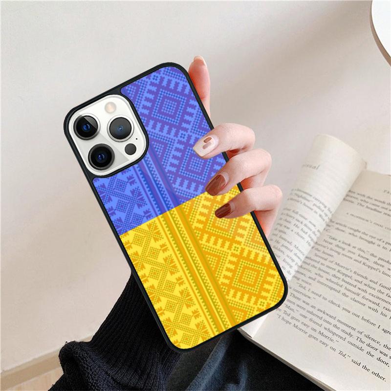 

Great Ukraine Ornament pattern Phone Case for iPhone 16 15 SE2020 7 8 Plus Max for Apple 13 14 11 12 Mini Pro Max Cover funda iPhone 11