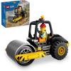 LEGO City Steam Roller Toy Building Set for Kids Ages 5-8 Vehicle Miniature 60401