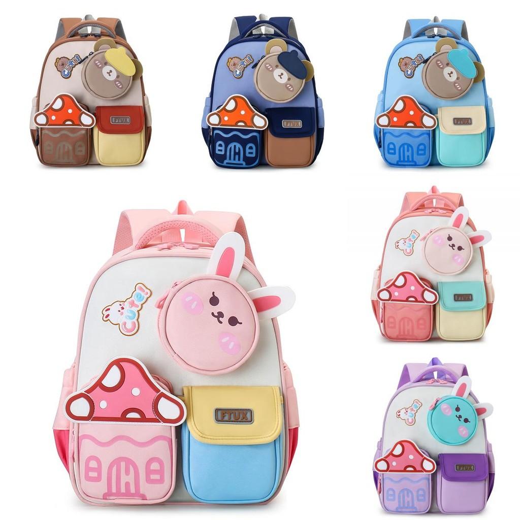 Comfortable And Cute Kids Backpack Playful Unisex Design Style Outdoor Bag Fun