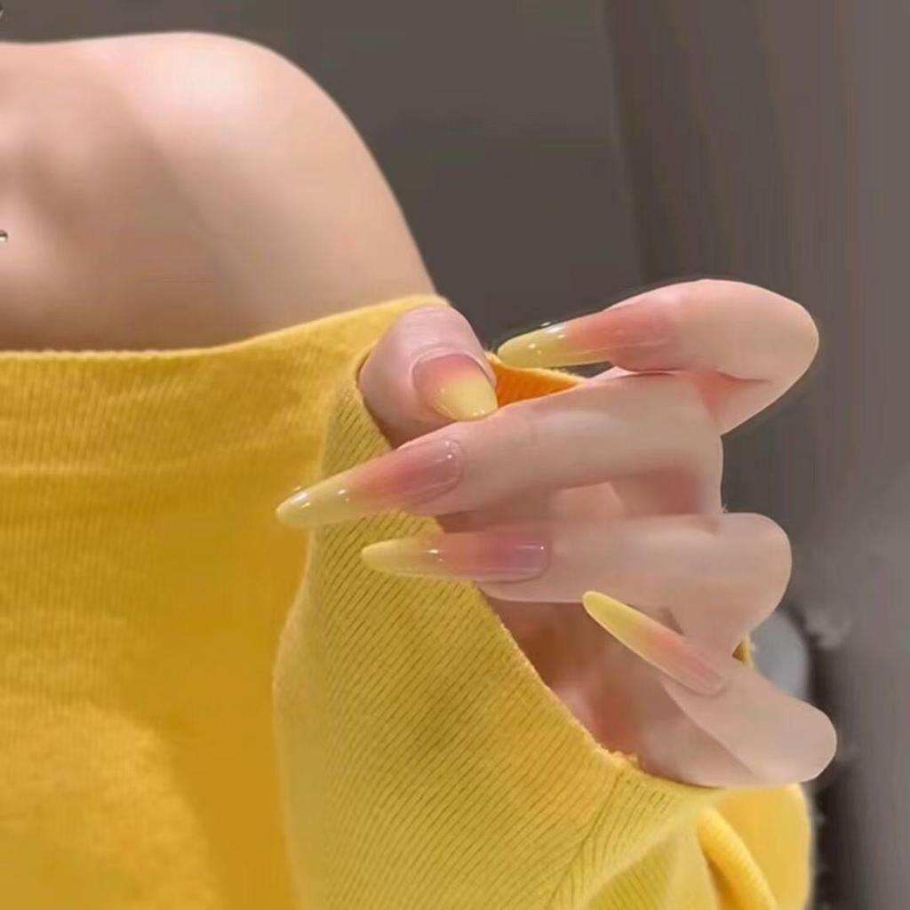 Nude Pink Gradient Cat Eye Whitening Aurora Nail Art Removable Stickers