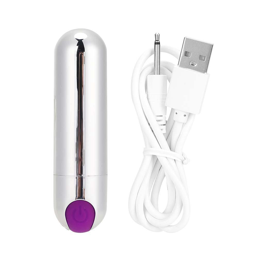 Portable USB Bullet Vibrator Massager Body Vibration Body Massage Women Adult Toy