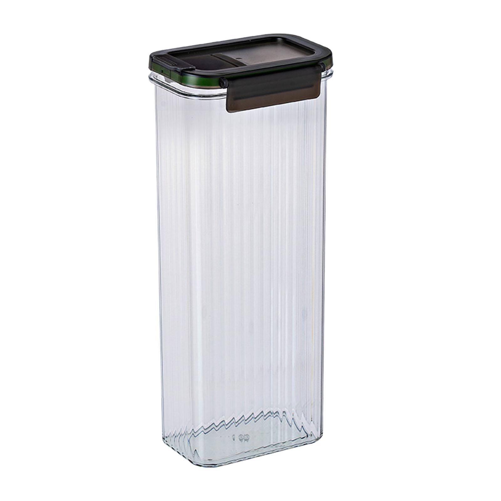 Airtight Removable Lid Pasta Storage Container Spaghetti Storage Container Storage Jar for Tea Sugar Beans Dry Food Cereals