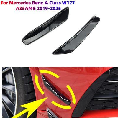 Voor Mercedes Benz A Klasse W177 AMG A160 A180 A200 A250 A35 2019-2025 Voorbumper Zijcanards