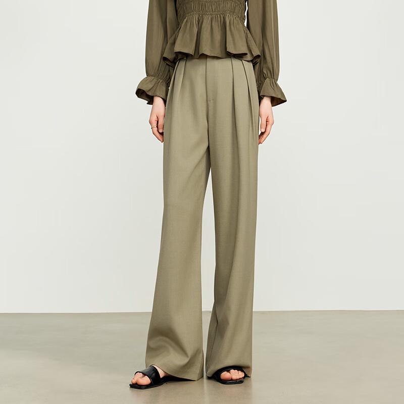 JOY SPEAKER Women's Relaxed Fit Suit Trousers