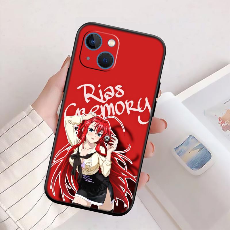BH37 Rias Gremory Phone Case for Samsung Galaxy S20 S21 S22 Ultra FE + Plus A21S A22 A24 A25 A26 A30 A30S A31