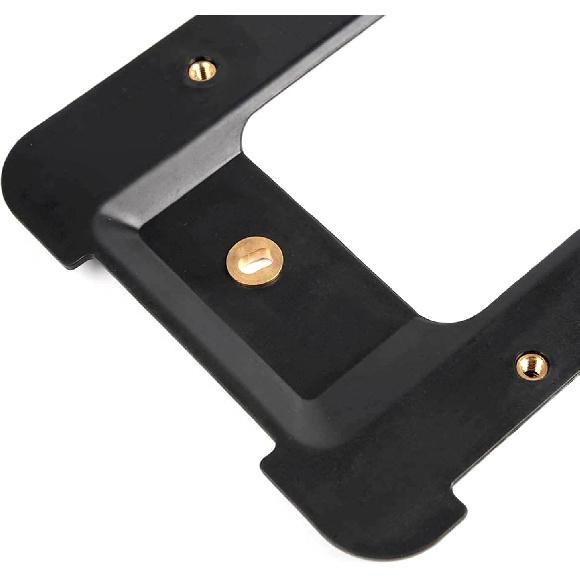 License Plate Holder Bracket Mounting Kit Compatible with BMW 1 2 3 4 5 6 Series Rear Plates Car Accessories Replaces 51187160607, 511882380615 &
