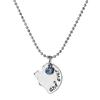 4 Teile/satz Beste Freunde Herz Passenden Strass Anhänger Halskette Frauen Schmuck
