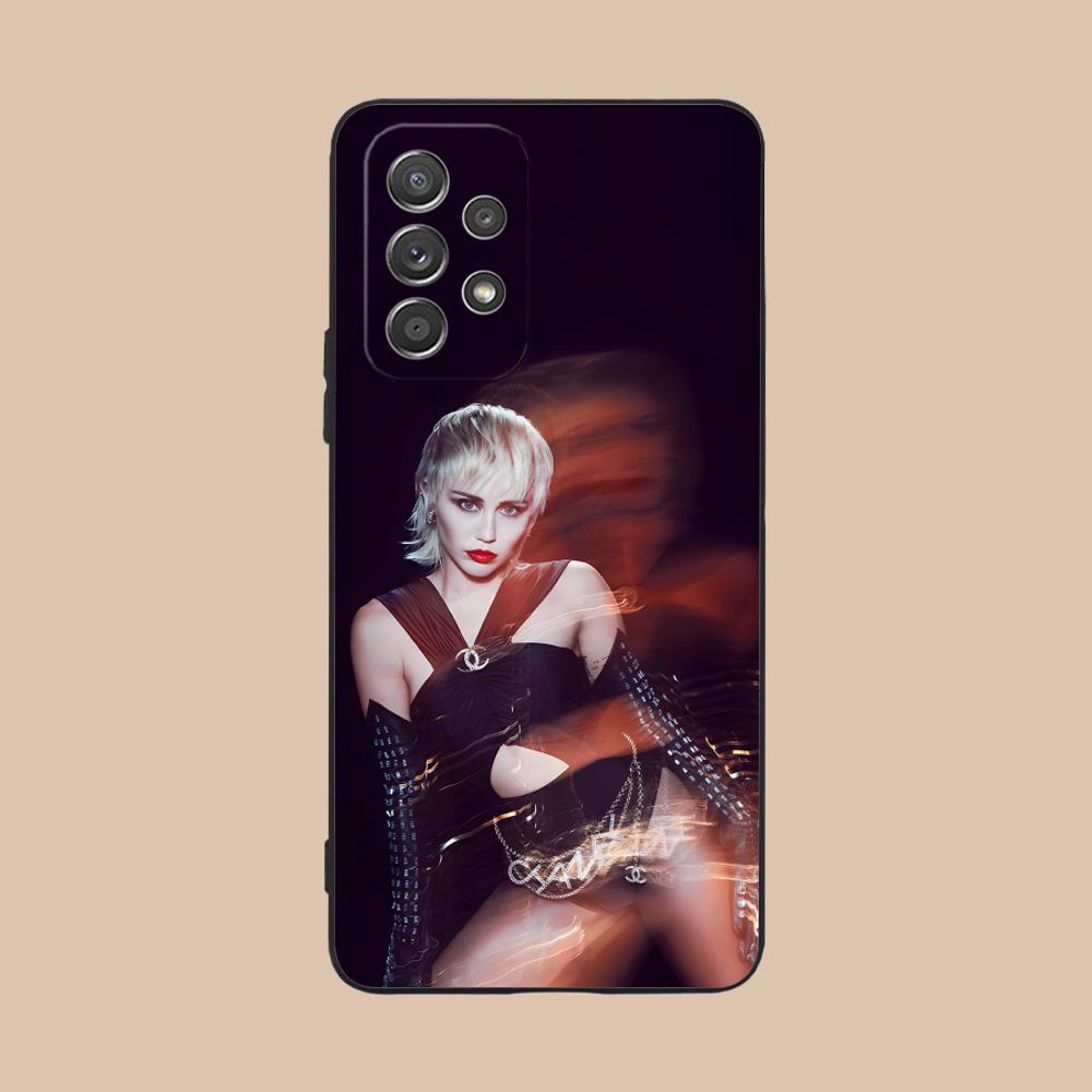 

Miley Cyrus Mobile Phone Case for Samsung Galaxy A56 55 54 53 52 51 36 35 34 23 16 15 5G Colorful Cover Smartphone Pretty Cover Galaxy A51 5G