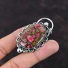 Copper Thulite Pendant Wonderful Gemstone Pendant 925 Sterling Silver Pendant Handmade Pendant Ethnic Pendant Jewelry For Gift Women Pendant