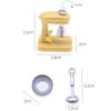 Miniature Dollhouse Blender Kitchen Play Prop
