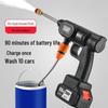 Portable Rechargeable High-Pressure Wireless Car and Floor Washer with Lithium Battery Water Pump