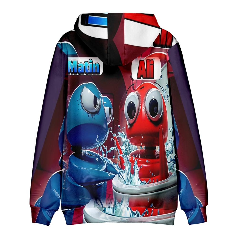 Neues Spiel REPO Hoodies Streetwear Cartoon Bedrucktes Kapuzensweatshirt Herren Damen Cosplay Sport Pullover