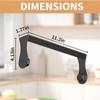 1pc Stainless Steel Paper Towel Holder Wall Mount Under Cabinet Toilet Roll Holder Self Adhesive with Screws Toilet Paper Stand