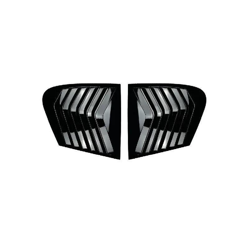 For BMW 1 Series F20 118i 120i 2011- Car Rear Window Louver Trim Cover Rear Shutter Side Triangular Body Kit Car Accessories